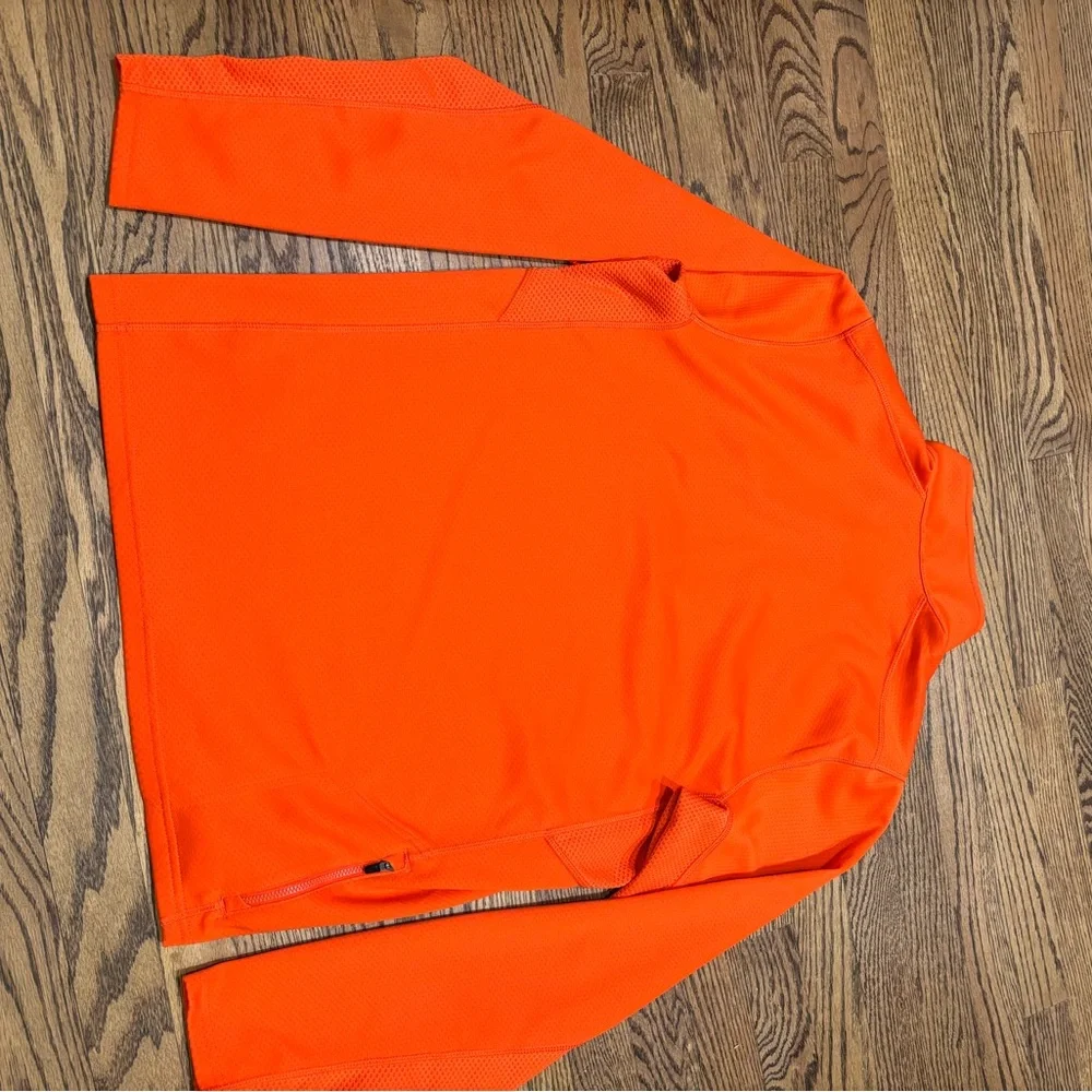 Nike Syracuse University Dri-Fit 1/4 zip orange men’s medium long sleeve